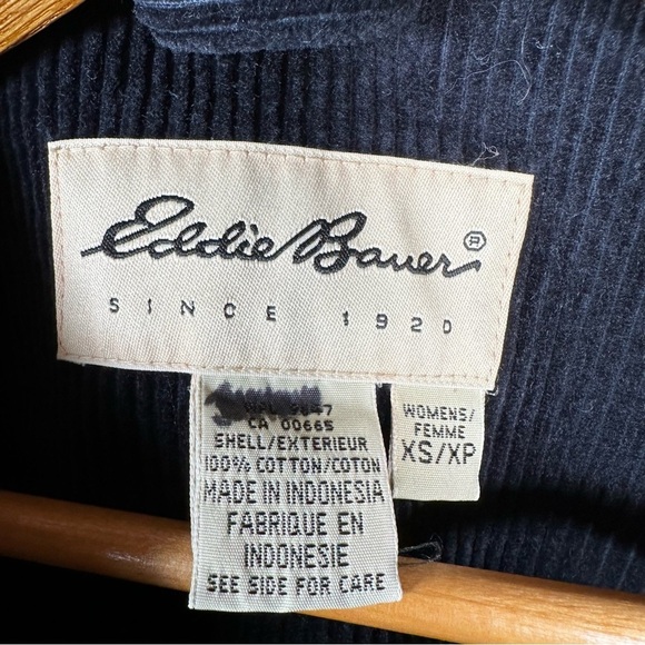 EDDIE BAUER Vintage Corduroy Zip-Up Vest - Picture 6 of 7